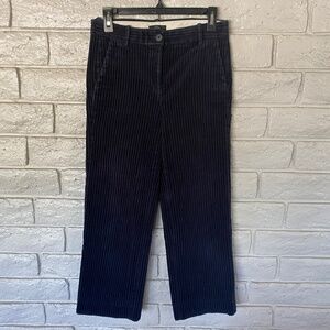 J. Crew Navy Wide Wale Cropped Corduroy pants size4